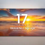 Samsung își menține poziția de lider pe piața mondială a ecranelor comerciale pentru al 17-lea an consecutiv