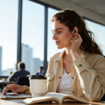 Era muncii remote: lucrează de oriunde folosind căști cu anulare a zgomotului