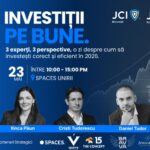 JCI București organizează „Investiții pe bune în 2026” – un eveniment despre decizii financiare inteligente într-un context economic incert